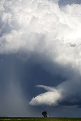 Image showing Prairie Storm Clouds