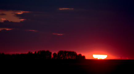 Image showing Prairie Sunset
