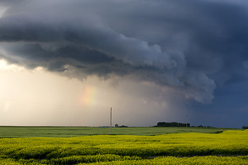 Image showing Prairie Storm Clouds