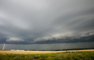 Image showing Prairie Storm Clouds