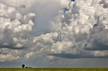 Image showing Prairie Storm Clouds