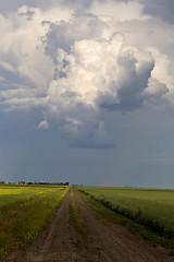 Image showing Prairie Storm Clouds