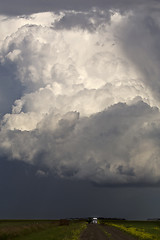 Image showing Prairie Storm Clouds