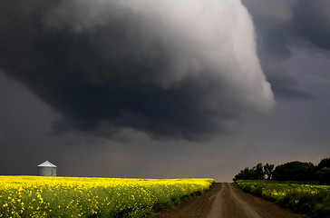 Image showing Prairie Storm Clouds