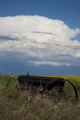 Image showing Prairie Storm Clouds