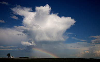 Image showing Prairie Storm Clouds