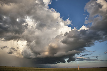 Image showing Prairie Storm Clouds