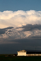 Image showing Prairie Storm Clouds