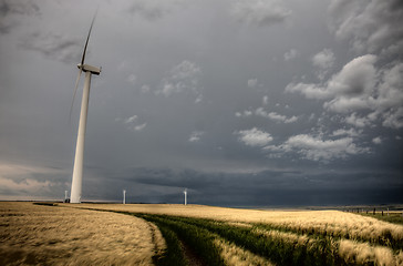 Image showing Prairie Storm Clouds