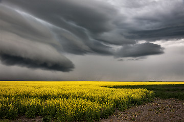 Image showing Prairie Storm Clouds