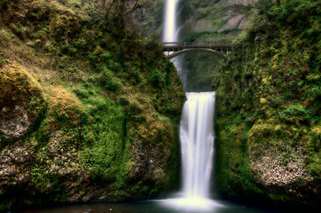 Image showing  Multnomah Falls Oregon