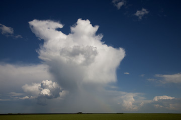 Image showing Prairie Storm Clouds