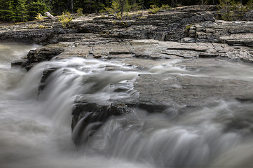 Image showing Waterfall Glacier National Park