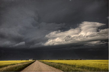 Image showing Prairie Storm Clouds