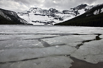 Image showing Cameron Lake in Winter