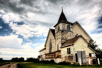 Image showing Old Abandoned Church