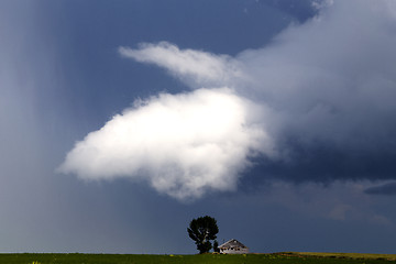 Image showing Prairie Storm Clouds