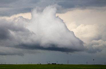 Image showing Prairie Storm Clouds