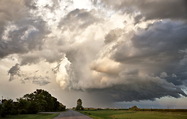 Image showing Prairie Storm Clouds