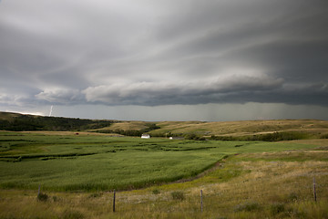Image showing Prairie Storm Clouds