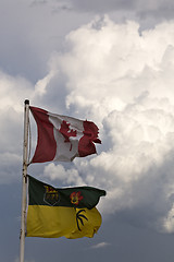 Image showing Prairie Storm Clouds