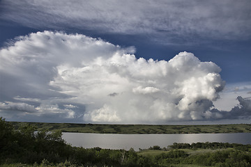 Image showing Prairie Storm Clouds