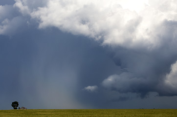 Image showing Prairie Storm Clouds