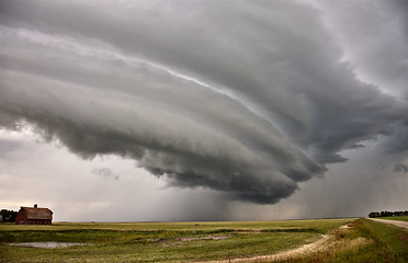 Image showing Prairie Storm Clouds