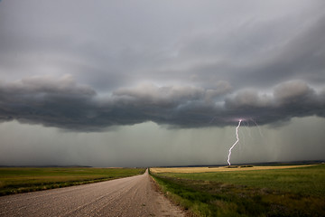 Image showing Prairie Storm Clouds