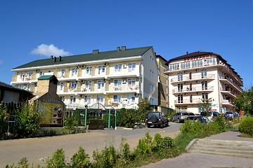 Image showing Guest houses on the street in Vityazevo, Krasnodar Krai, Russia