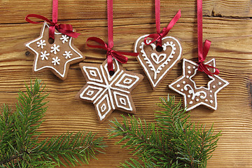 Image showing Gingerbread cookies