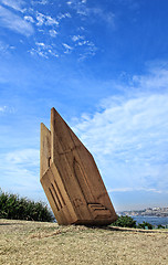 Image showing Sculpture by the Sea exhibit at Bondi