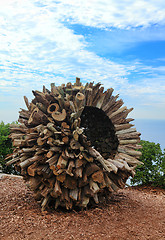 Image showing Sculpture by the Sea exhibit at Bondi