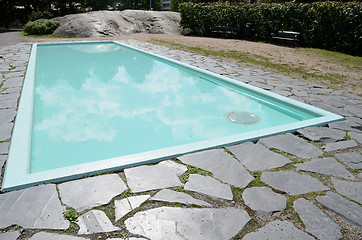 Image showing small pool in the city park