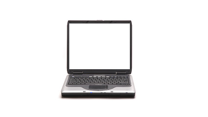 Image showing Laptop on white background