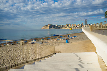 Image showing Benidorm Poniente beach