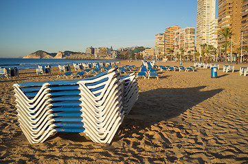 Image showing Benidorm beach