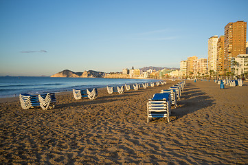 Image showing Benidorm beach