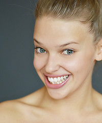 Image showing smiling woman