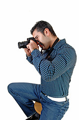 Image showing Guy taking pictures.