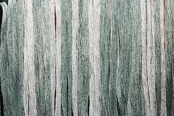 Image showing gray and the green thread