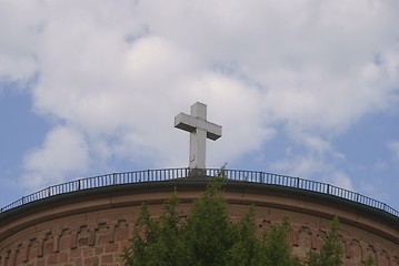 Image showing church cross