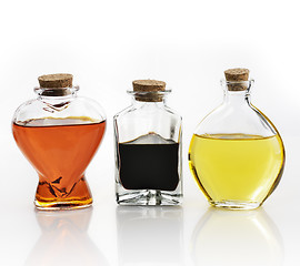 Image showing Olive Oil And Vinegar