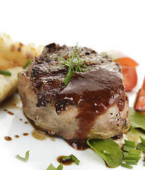 Image showing Grilled Beef Steak