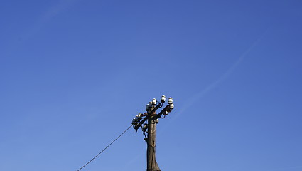 Image showing telegraph pole