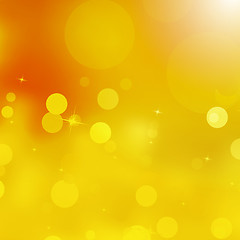 Image showing Glittery gold Christmas background. EPS 10