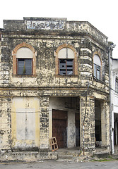 Image showing Old, damaged building