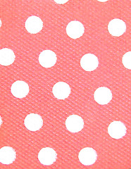 Image showing White Spots, Pink Background