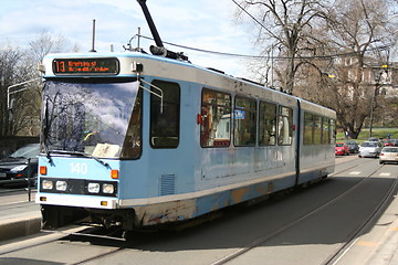 Image showing Tram 140 to Grefsen Stasjon