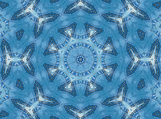 Image showing Abstract jeans pattern